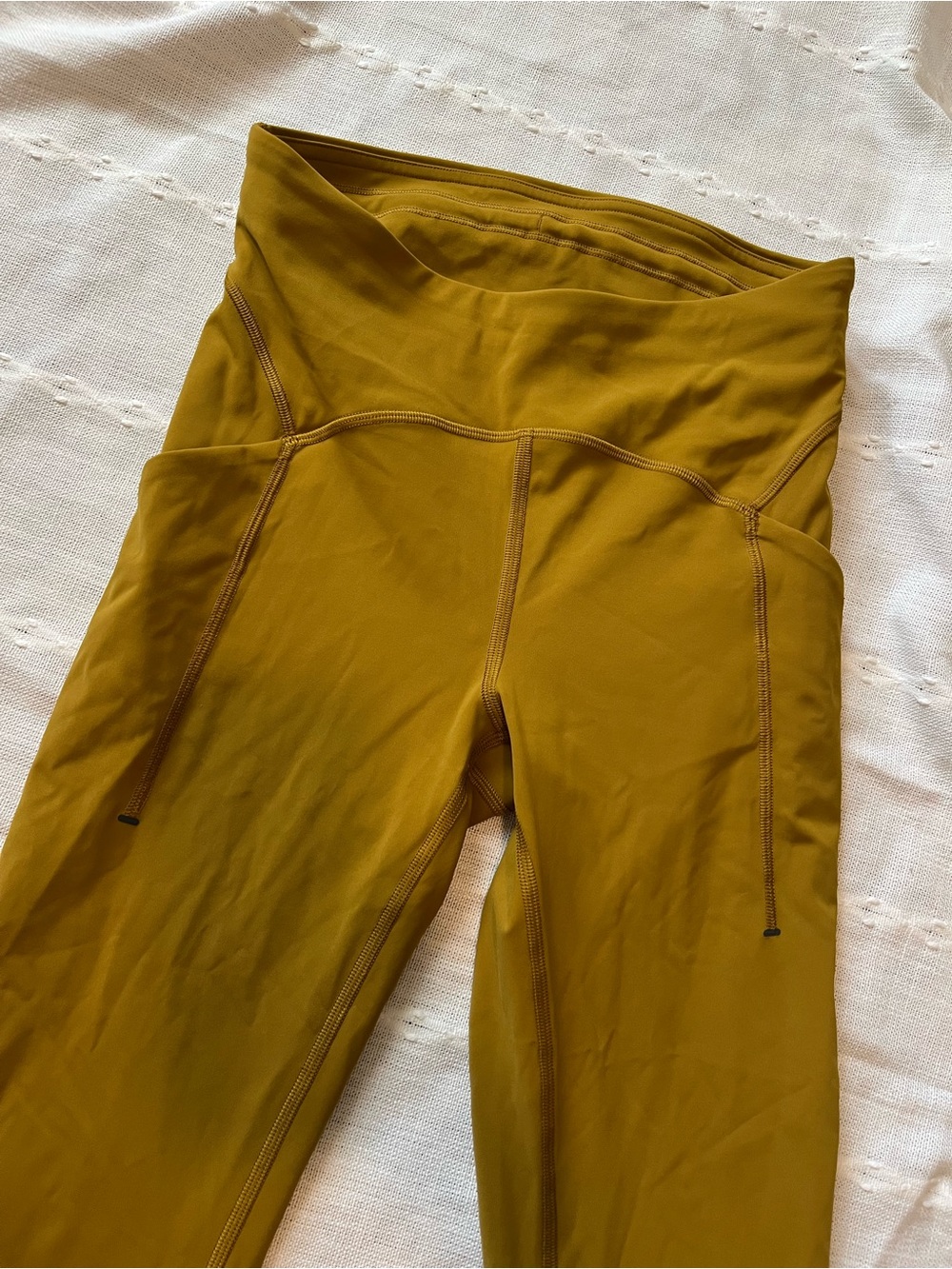 🍋 Lululemon Power Thru High-Rise Tight Legging 25” Gold Spice 6